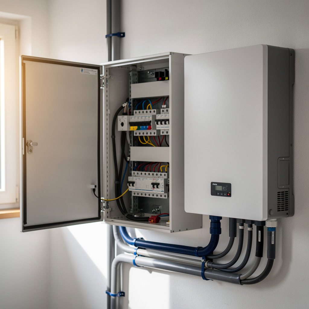 Integration in Hauselektronik – Bechtold Solar-Technik GmbH